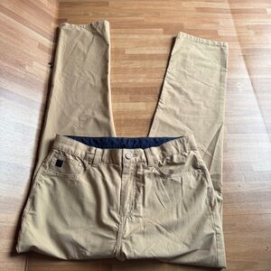 Vineyard Vines boys On-The-Go Canvas 5-Pocket Pants, size18, school uniform